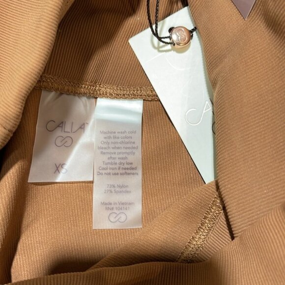 CALIA Women's Seamed Ribbed Essential 7/8 Legging - Picture 9 of 11